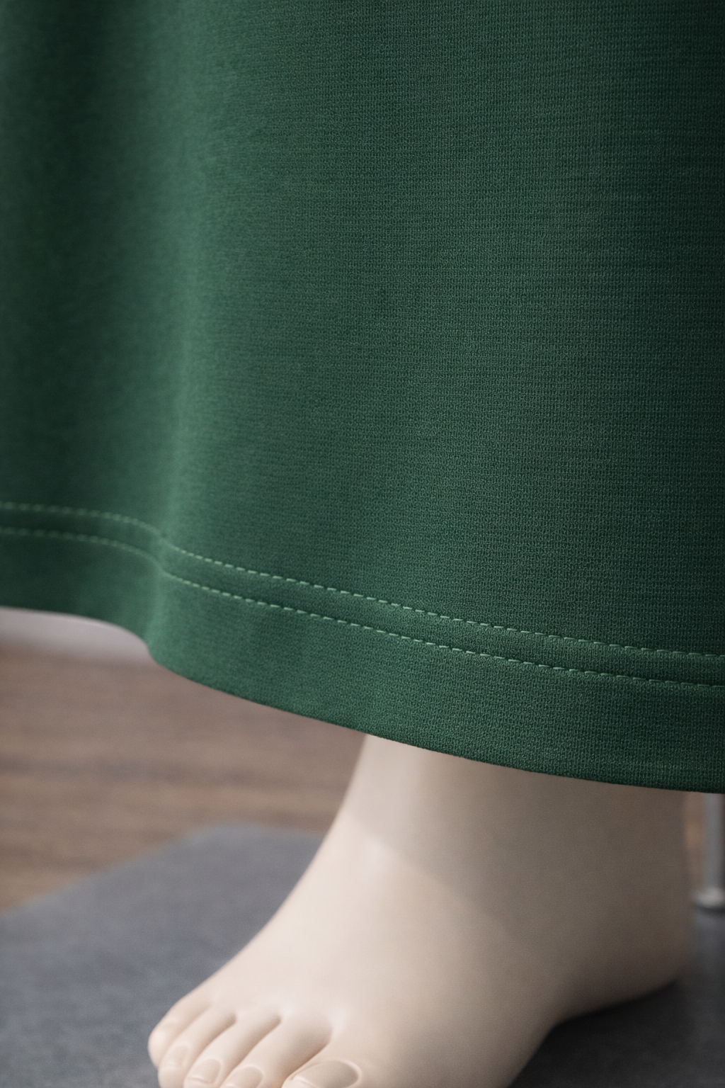 Vestido Clássico Plus Size com Faixa e Bolsos - Vestido Plus Size