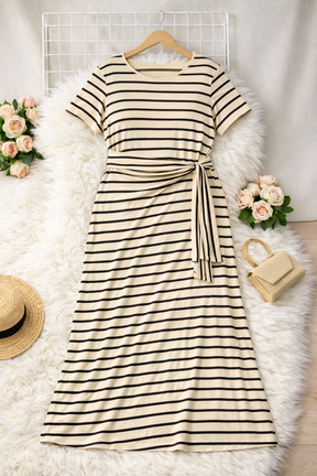 Vestido Max Plus Size Comfy Disfarça Cintura