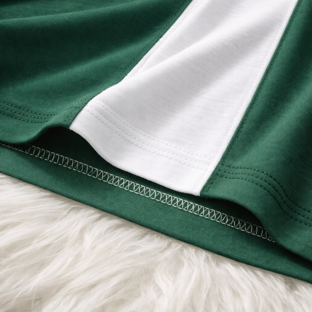 Vestido Túnica Comfy Verde Elegante - Vestido Plus Size