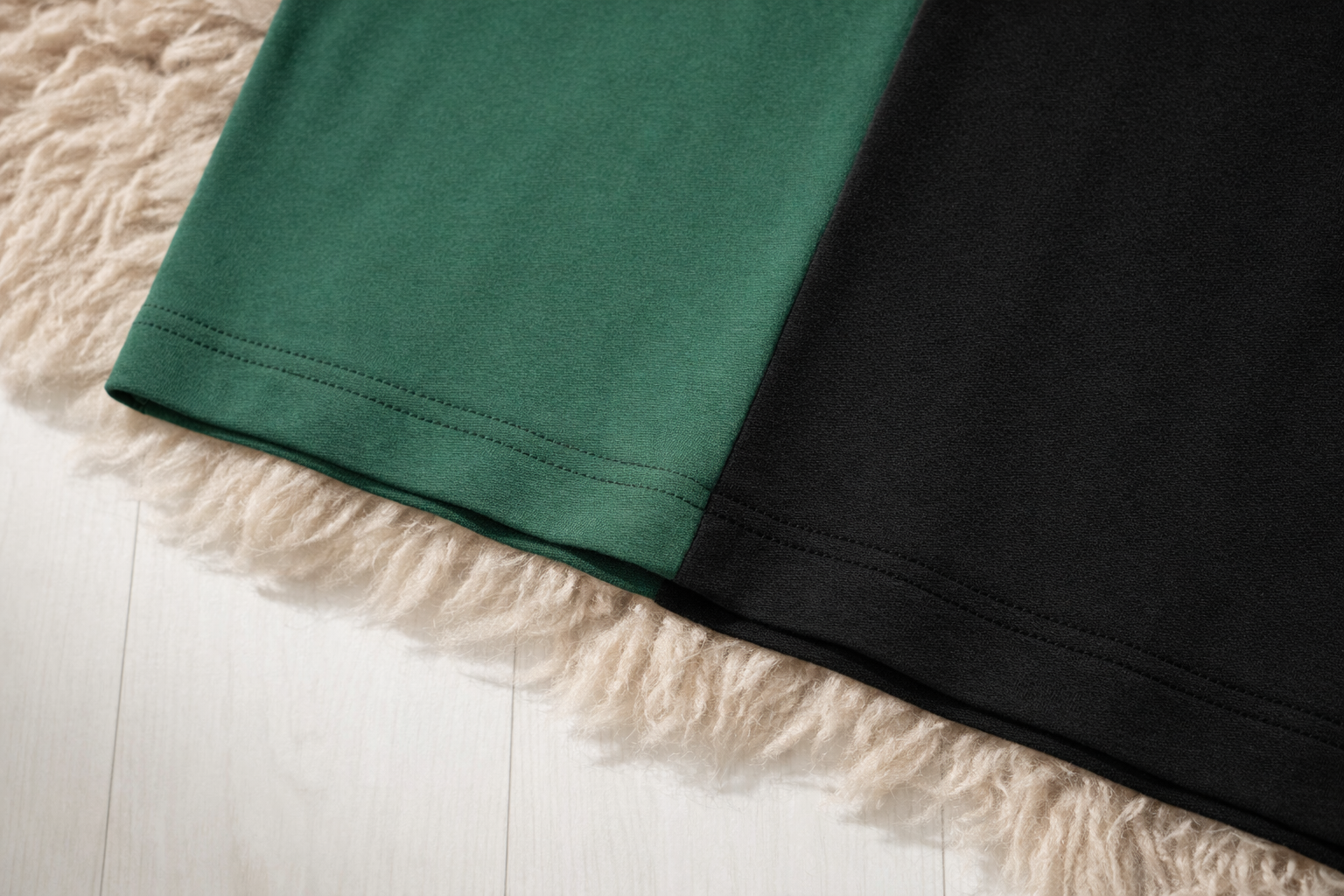 Vestido Comfy Plus Size com Blocos de Cores - Vestido Plus Size