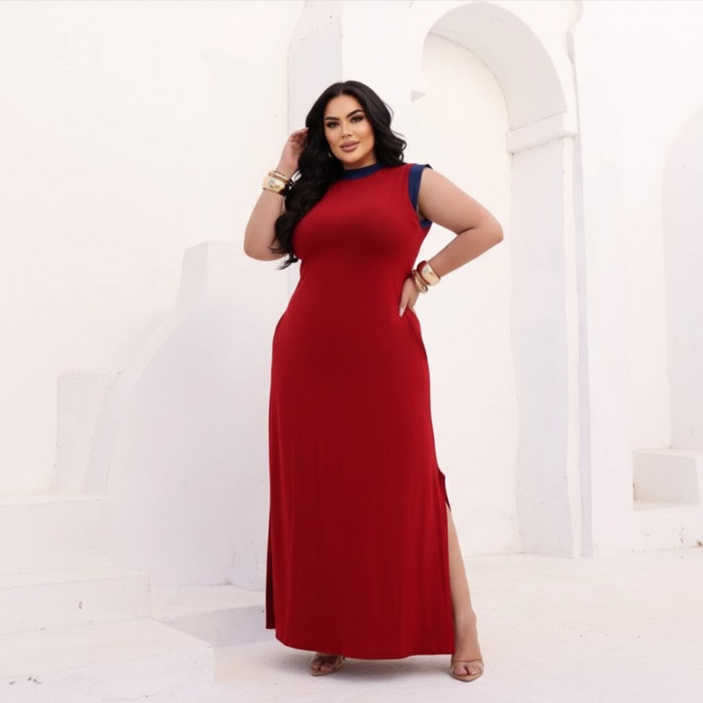 Vestilo Longo Minimalista Com Bolsos Laterais Invisíveis
