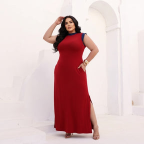 Vestilo Longo Minimalista Com Bolsos Laterais Invisíveis